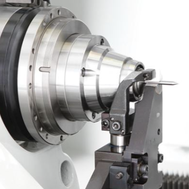 CNC Grinding Machine Closeup